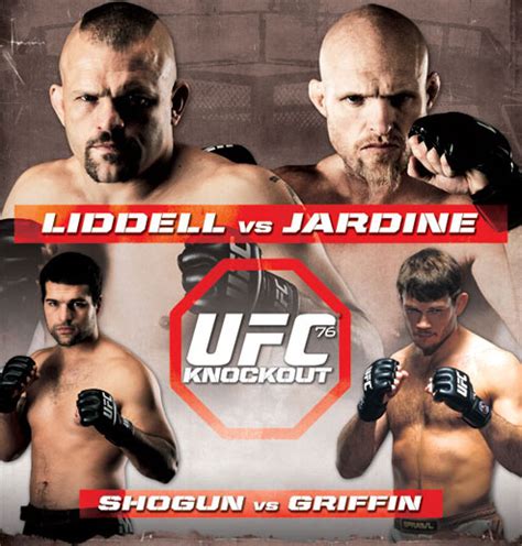 UFC 76 Fight Card from Anaheim, Calif. - MMAmania.com