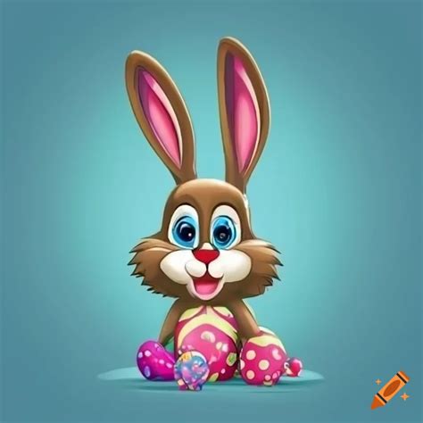 Easter bunny cartoon