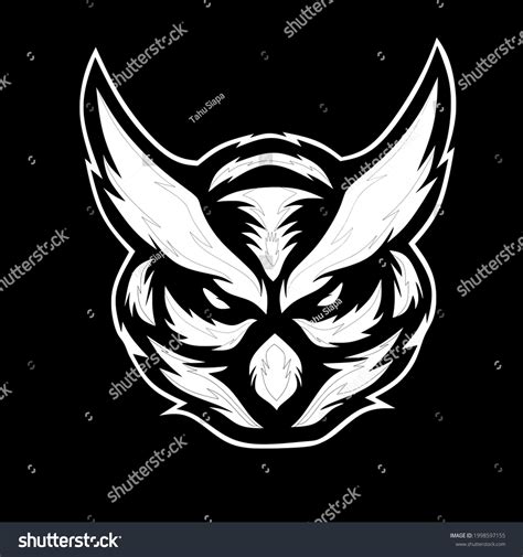 Black White Bird Logo Stock Vector (Royalty Free) 1998597155 | Shutterstock