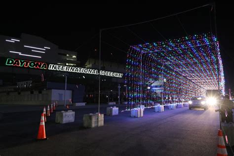 The Glittering Lights At Daytona Speedway Are A Holiday Dream Come True For You And Your Kids