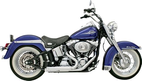 Bassani Pro-Street Slashcut Exhaust - Harley Davidson Softail (86-11)