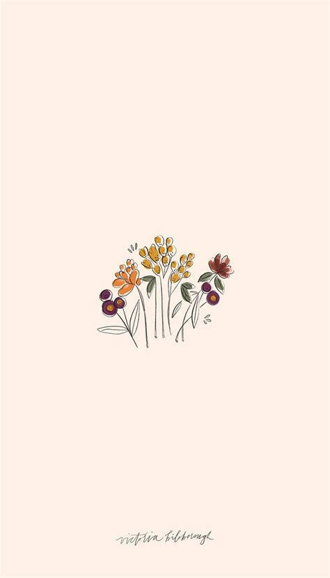 . Cute background, Minimalist , Art , Cute Simple Flower HD phone ...