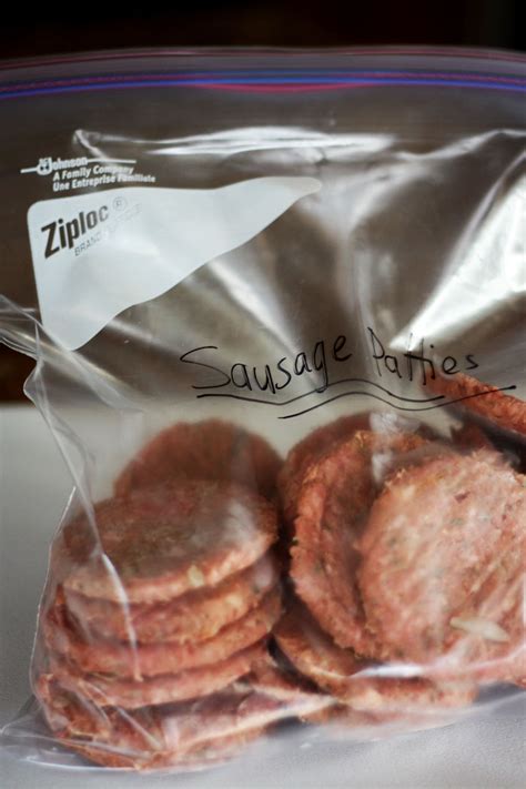 Easy Homemade Sausage Patties Recipe - Freezer Friendly too!