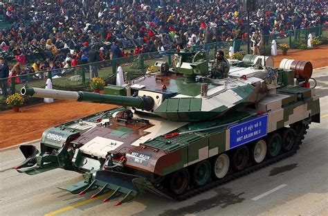 Arjun Mk-I MBT Main Battle Tank India: Details and Specifications