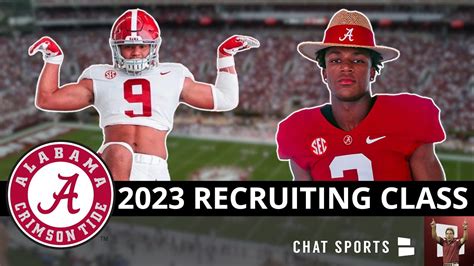 Alabama Football Recruiting: Nick Saban's #1 Ranked 2023 Class Ft. Keon ...