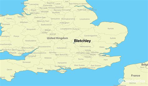 Where is Bletchley, England? / Bletchley, England Map - WorldAtlas.com