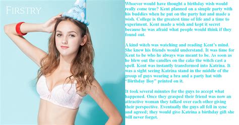 Krazy Kay's TG Captions and Swaps: Birthday Wish