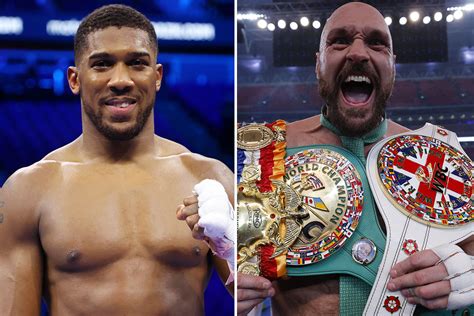 Anthony Joshua tells Tyson Fury to 'shut the f*** up and fight' after ...