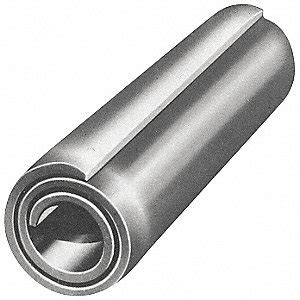 FABORY Stainless Steel Coiled Spring Pin, 5/8" - 41LX42|U51430.012.0062 - Grainger