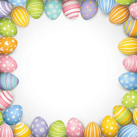 Easter Egg Border Illustrations, Royalty-Free Vector Graphics & Clip Art - iStock