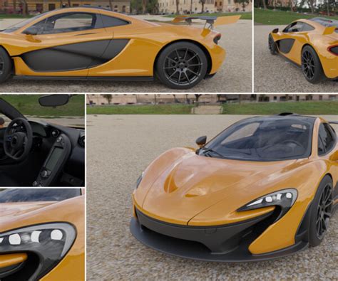 ArtStation - McLaren P1 with Engine Sounds | Game Assets