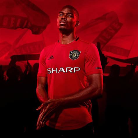 What If? Adidas Manchester United 19-20 Home Kit With Classic Sponsor ...