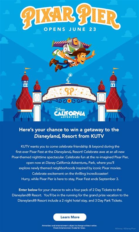 Enter to win tickets or a stay + tickets to Disneyland California! kutv ...