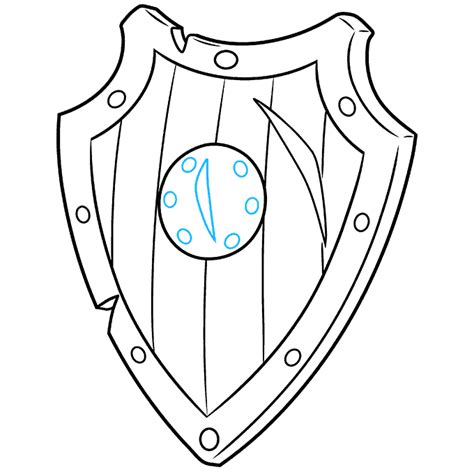 How to Draw a Shield - Really Easy Drawing Tutorial