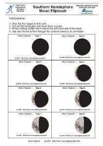 Moon_phase_flipbook_front_page - great resource for showing how the ...