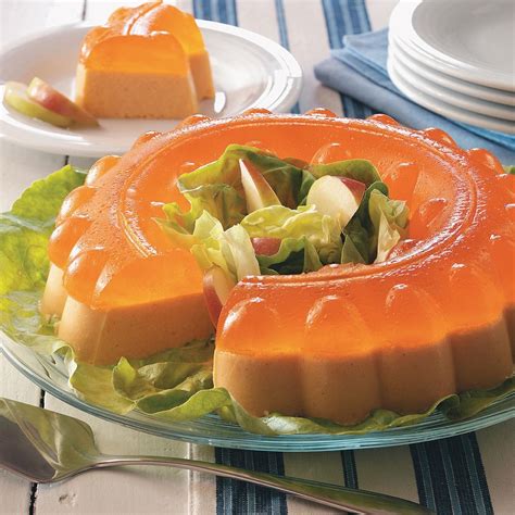 Spiced Orange Gelatin Salad Recipe | Taste of Home