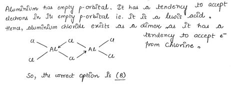 Topic How AlCl3 Forms A Dimer? R/chemistry