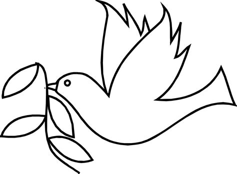 Dove Bird Sketches - ClipArt Best