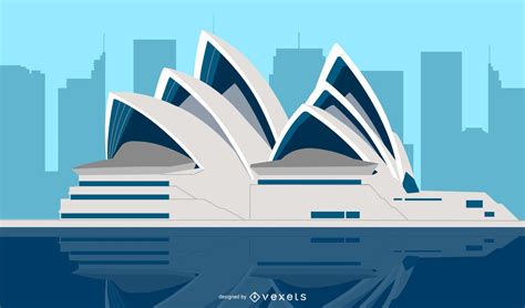 Sydney Opera House Art Free Clipart Download | FreeImages