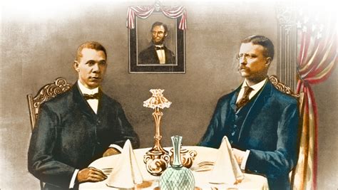 Teddy Roosevelt's 'Shocking' Dinner With Washington | WBUR & NPR