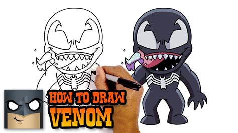 How to Draw Venom | Awesome Step-by-Step Tutorial - YouTube