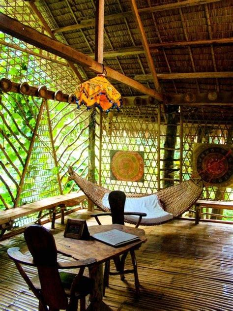 Bahay kubo interior | Bamboo house design, Tropical house design, Rest ...