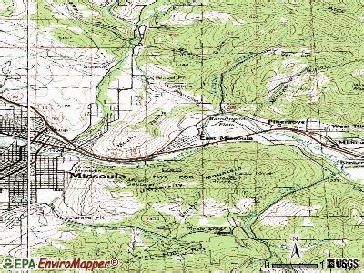 Missoula Montana Map