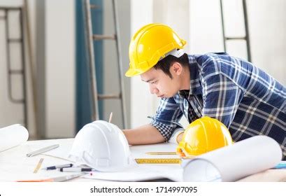 Designer Male Civil Engineer Design Idea Stock Photo 1714997095 ...