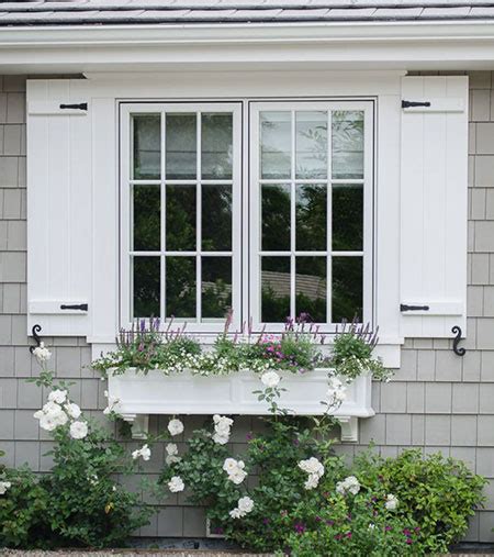 Wooden Window Shutters Exterior