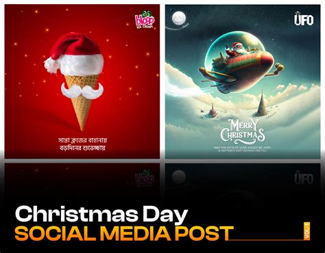 Christmas Day Social Media Post Design on Behance