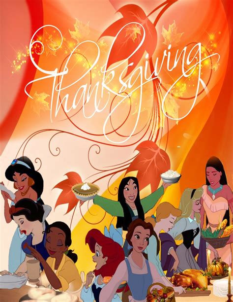 Thanksgiving- Disney Princesses - Disney Princess Photo (32777232) - Fanpop