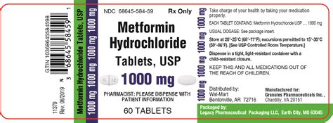 Metformin - FDA prescribing information, side effects and uses