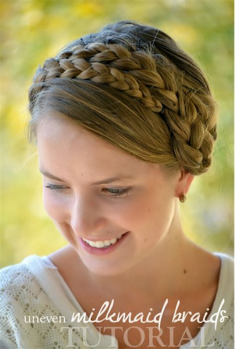 Uneven Milkmaid Braids Tutorial | Elisabeth McKnight