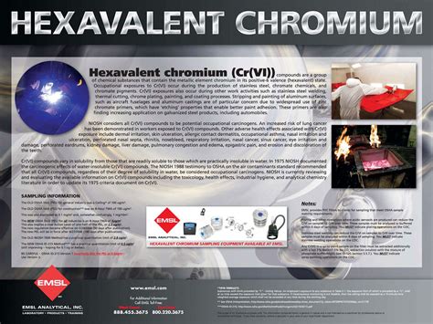 Environmental, Health and Safety News: OSHA booklet outlines hexavalent chromium standards