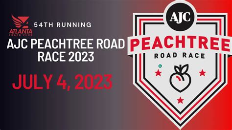 The 2023 AJC Peachtree Road Race Schedule - World-Track And Field