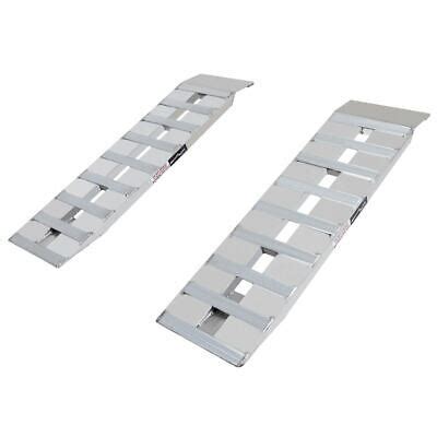 48" x 15" Aluminum Car Trailer Auto Hauler Loading Ramps Plate-End 05-15-048-06 | eBay