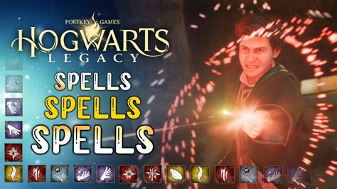 Hogwarts Legacy - Spells, Spells & More Spells! (Learn Now) 🌟 - YouTube