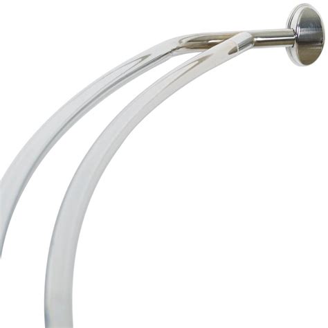 Curved - Double Rod - Shower Curtain Rods - Shower Accessories - The Home Depot