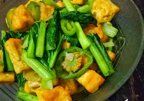 Resep Oseng Caisim Tahu oleh Retno Pujianti - Cookpad