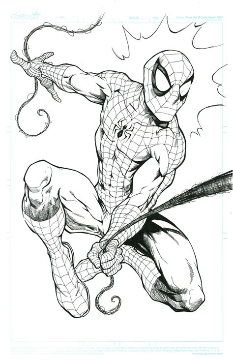 Spiderman Comic Drawing at GetDrawings | Free download