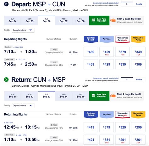 New Southwest Wanna Get Away Plus Fares Go on Sale for $30 Upcharge