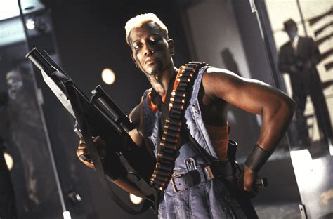 In 1993's "Demolition Man" starring Sylvester Stallone and Wesley Snipes, Snipes' character says ...