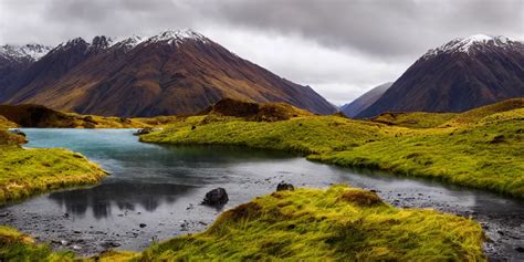 wallpaper image of a landscape in new zealand | Stable Diffusion