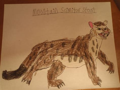 Mountain Scimitar Stoat by Sabreleopard on DeviantArt