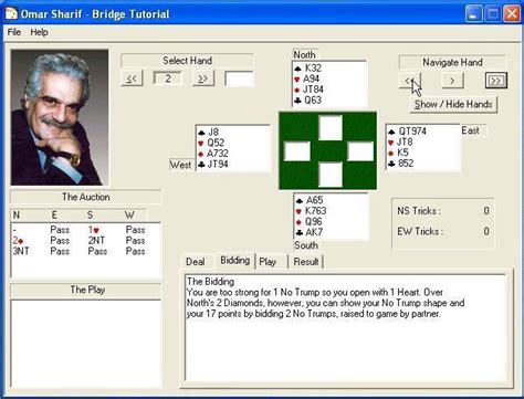 Omar Sharif Bridge Screenshots for Windows - MobyGames