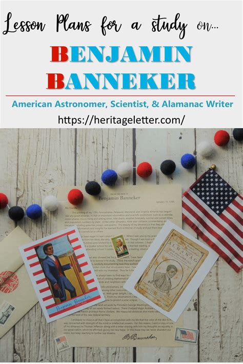 Benjamin Banneker Lesson Plans – Heritage Letter