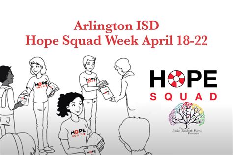 Hope Squads help prevent youth suicide » Arlington ISD