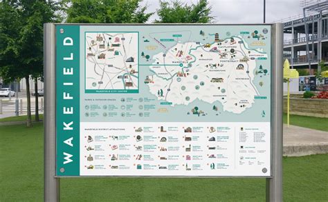 Wakefield District Maps | Projects | Rhubarb Design House