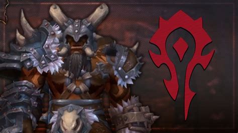 Mag'har Orc Heritage Armor Acquisition Cutscene - Battle for Azeroth Allied Race! - YouTube