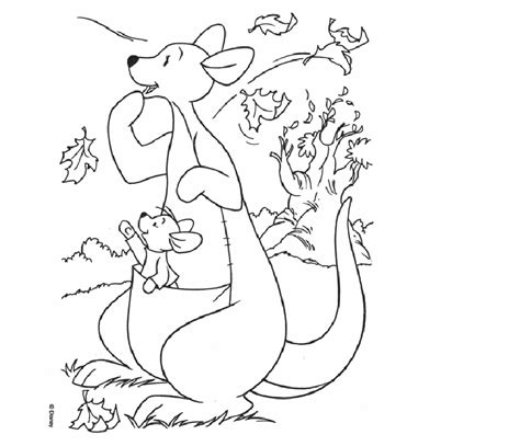 Kanga And Roo Coloring Pages - Coloring Home